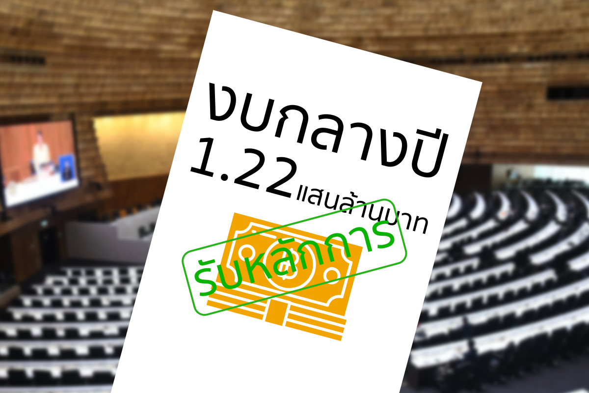 สภารับหลักการงบฯกลางปี 1.22 แสนล้าน โปะแจกเงินดิจิทัล 10,000 บาท