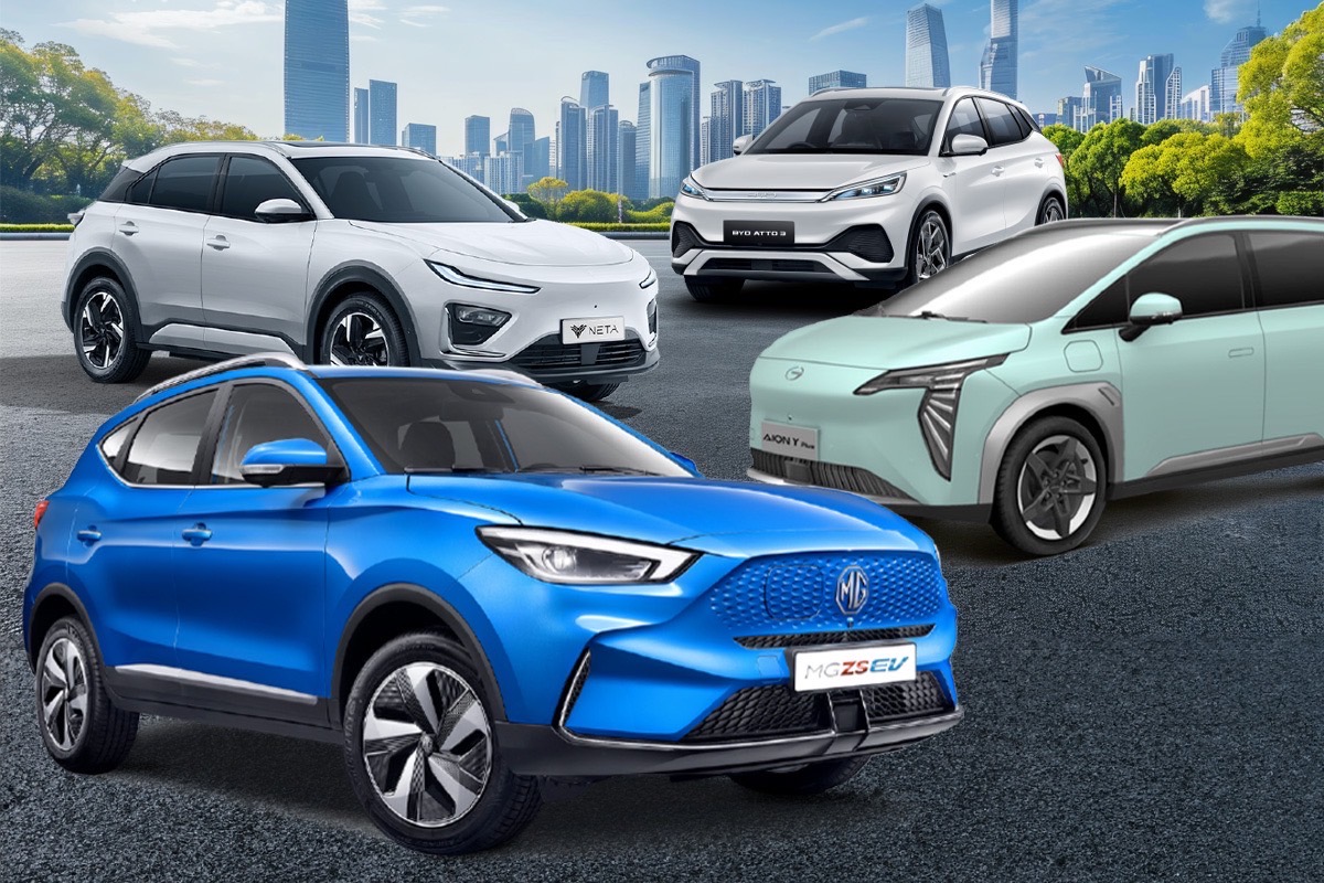 เทียบสเป็กรถ EV สไตล์ SUV ราคาต่ำล้านบาท