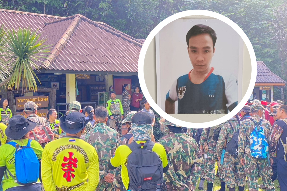พัชรวาท สั่งเฮลิคอปเตอร์เร่งค้นหานักท่องเที่ยวสูญหายบนภูสอยดาว