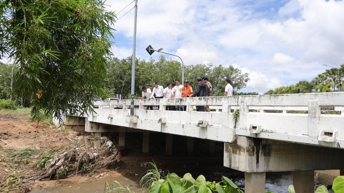 ผู้ว่าฯภูเก็ตเตรียมชง ครม. ของบประมาณแก้ปัญหาน้ำท่วมเมืองภูเก็ต-อำเภอถลาง