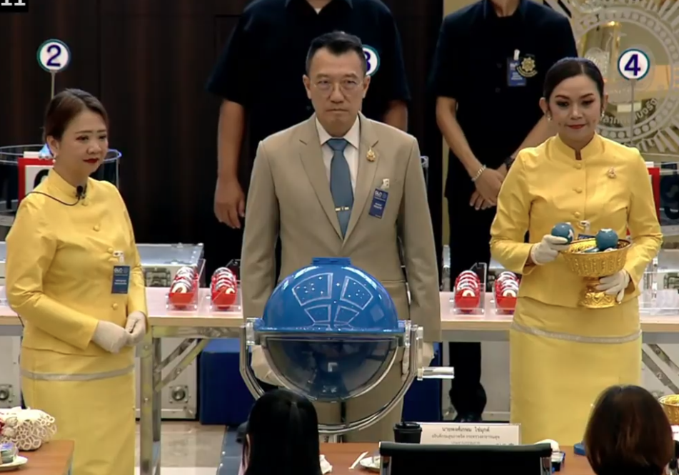 นายพงศ์เกษม ไข่มุกด์ อธิบดีกรมสุขภาพจิต กระทรวงสาธารณสุข เป็นประธานกรรมการออกรางวัลงวด 16 ก.ค.2567