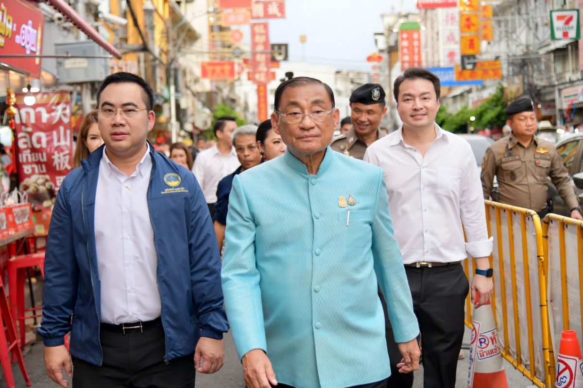“เสริมศักดิ์” กำชับตำรวจท่องเที่ยว เตรียมพร้อมรับมือ นักท่องเที่ยวแห่เที่ยวเยาวราช