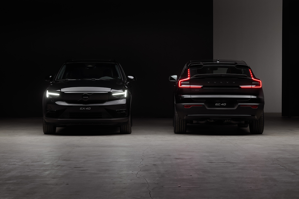วอลโว่ EX40 และ EC40 Black Edition