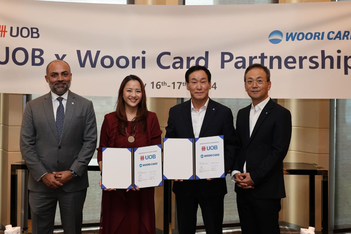 กลุ่มธนาคารยูโอบี ผนึก Woori Card เพิ่มสิทธิพิเศษผู้ถือบัตรใช้จ่ายในเกาหลีใต้