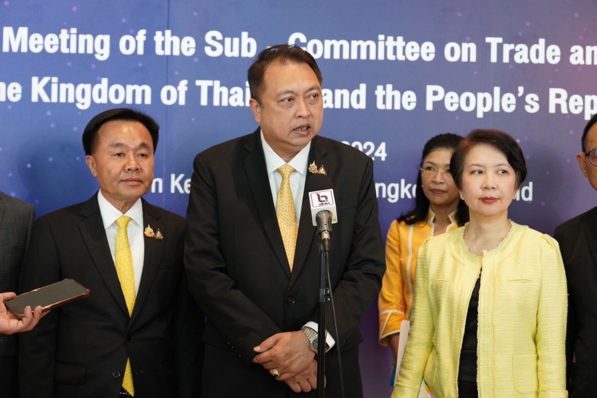 “สุชาติ” ถกการค้าไทย-จีน เปิดตลาดสินค้าเกษตรเพิ่มจีบลงทุน EEC