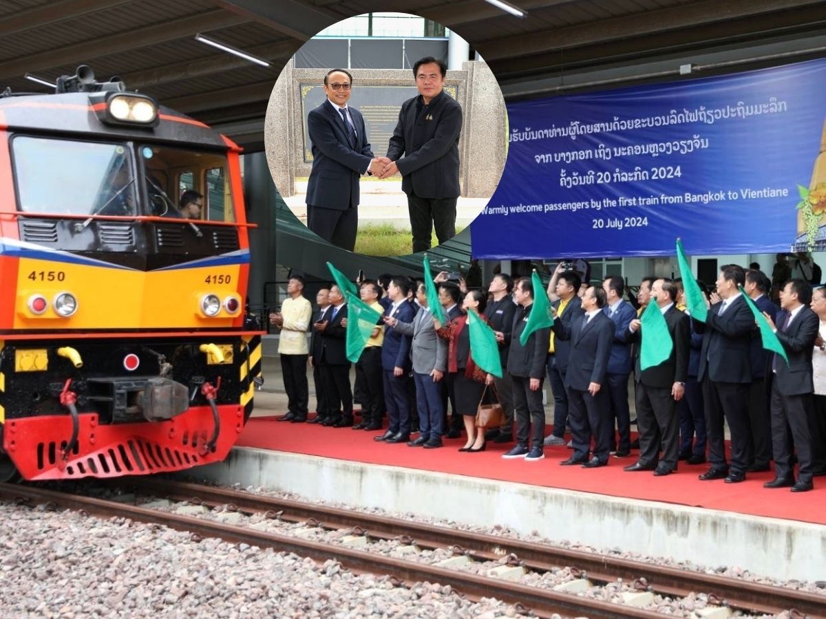 รถไฟไทย-ลาว เปิดแล้ว “สุรพงษ์” คาดเสริมเศรษฐกิจปีละ 67 ล้าน