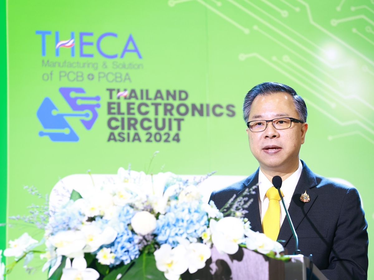 บีโอไอ ตีปี๊บ THECA 2024  ปั้นไทยฮับผลิตแผ่นวงจรอิเล็กทรอนิกส์อาเซียน ใน 5 ปี