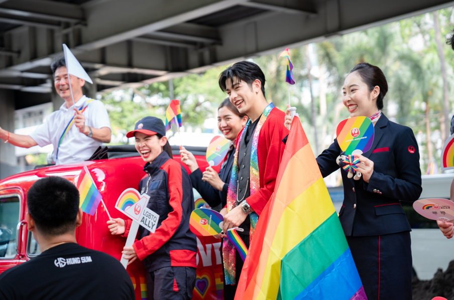 เจแปนแอร์ไลน์ ร่วมแสดงพลังแห่งความเท่าเทียมทางเพศในไทย