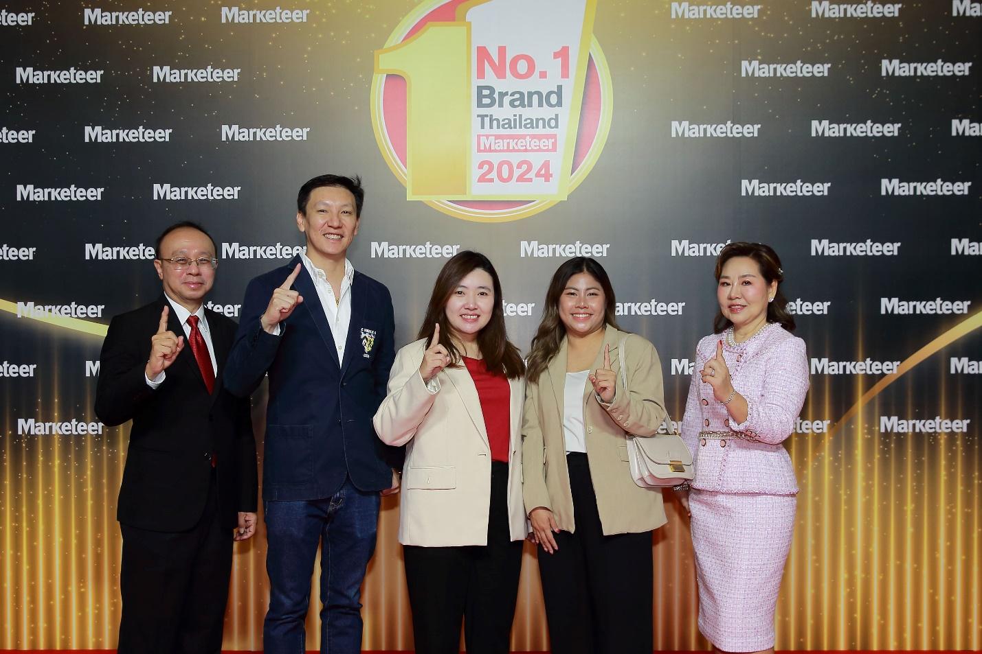 รถจักรยานยนต์ฮอนด้า คว้ารางวัล ‘No.1 Brand Thailand’ ประจำปี 2024