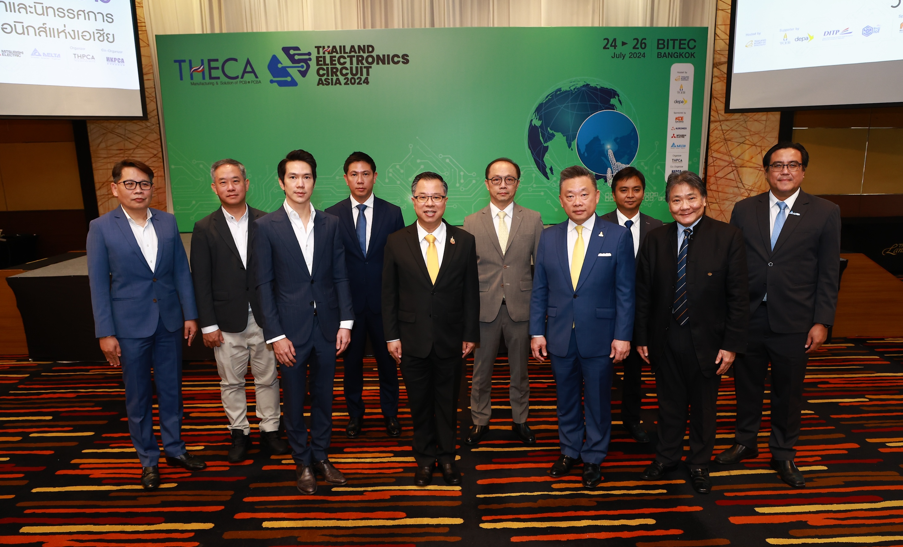 บีโอไอ ร่วมกับพันธมิตร จัดงาน THECA 2024 สร้างฐานผลิตแผ่นวงจรอิเล็กทรอนิกส์ในไทย 