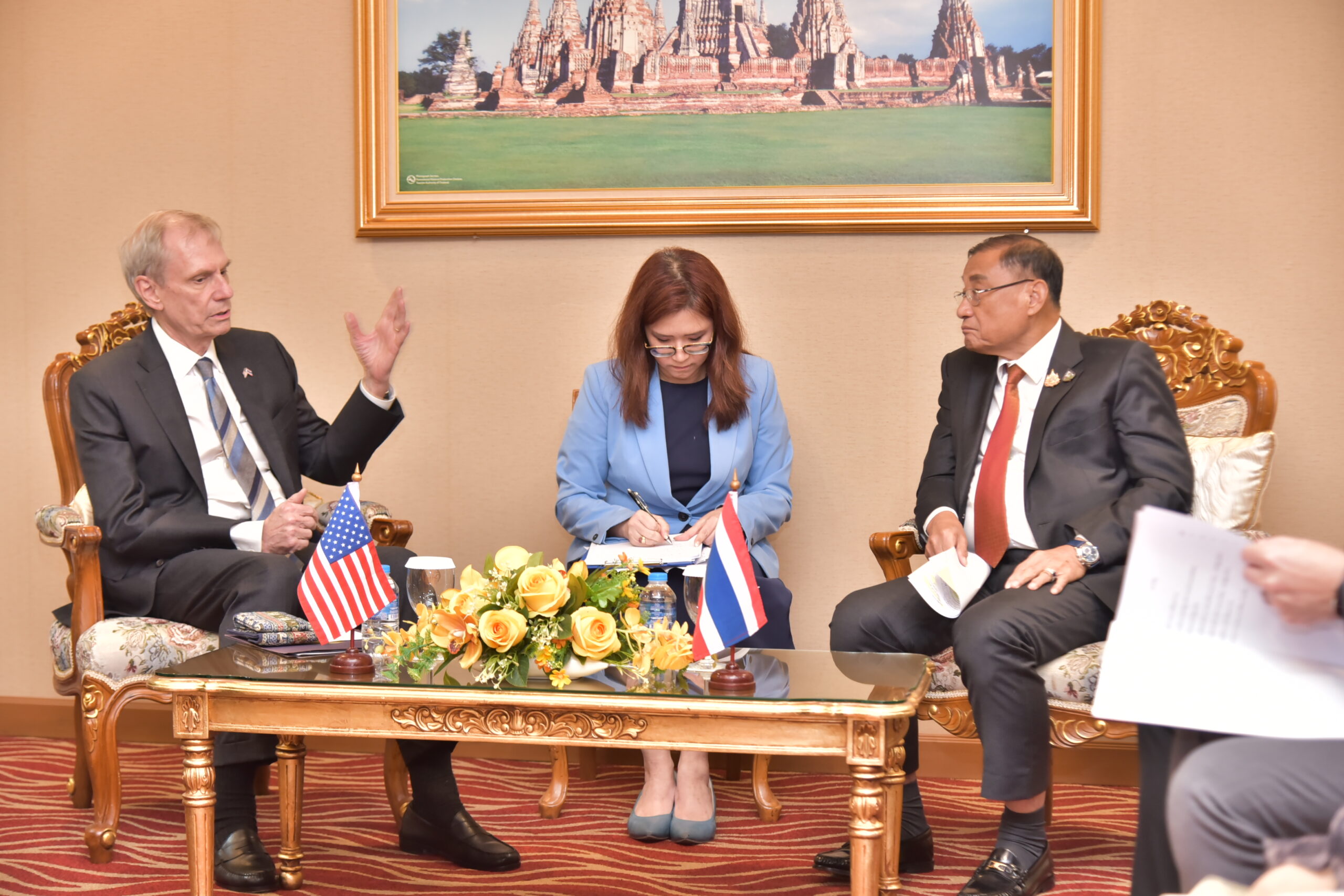 เสริมศักดิ์ สานสัมพันธ์ท่องเที่ยว “ไทย – สหรัฐฯ” ดึงนักลงทุน-ผู้สร้างหนัง ถ่ายทำในไทย