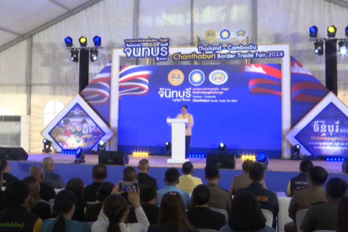 จันทบุรีจัด “มหกรรมการค้าชายแดนไทย-กัมพูชา” ดันยอดนำเข้า-ส่งออกทะลุ 4 หมื่นล้าน
