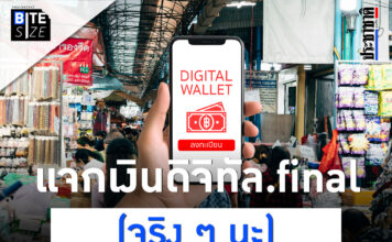 Prachachat BITE SIZE เงินดิจิทัล ดิจิทัลวอลเลต แจกเงินดิจิทัล 10000 บาท ลงทะเบียน
