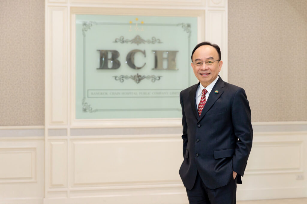 ศ.ดร.นพ. เฉลิม หาญพาณิชย์ ประธานกรรมการบริหารกลุ่มโรงพยาบาลเกษมราษฎร์