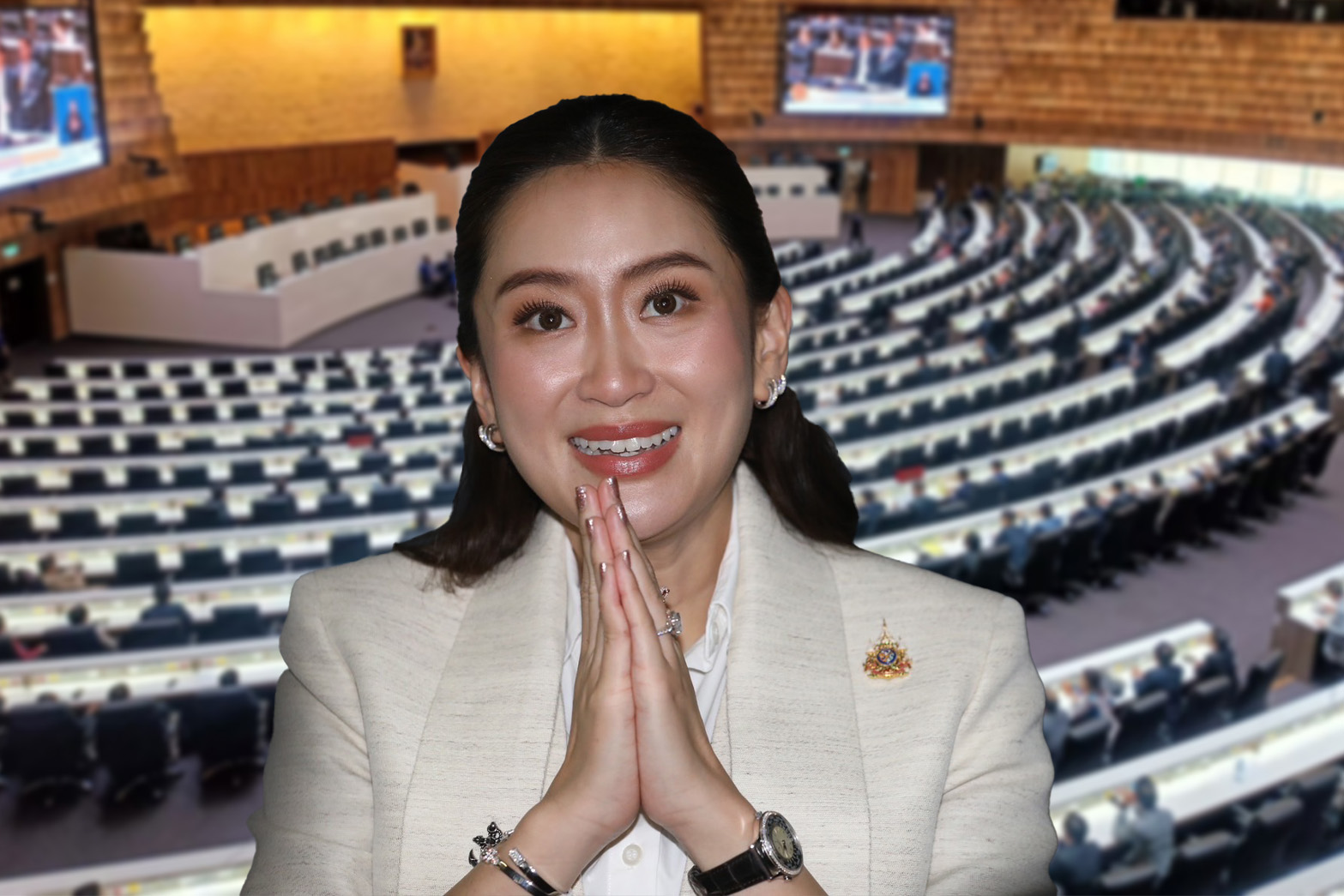 แพทองธาร นายกรัฐมนตรี คนที่ 31 หลังสภาโหวตเกินกึ่งหนึ่ง