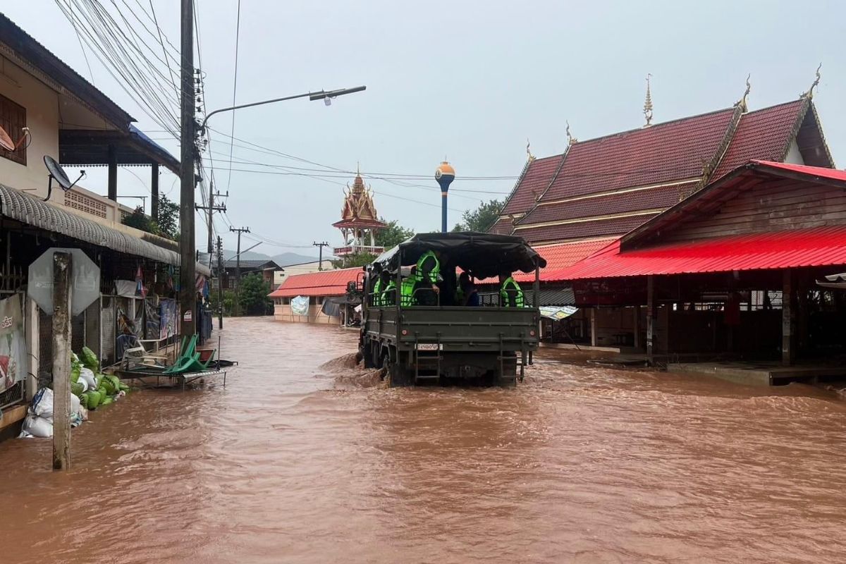 ทำไมน้ำท่วมหนักพื้นที่ เชียงราย-น่าน หลังพบปริมาณฝน 24 ชม. ทะลุเกิน 200 มม.ขึ้นไปทั้งหมด