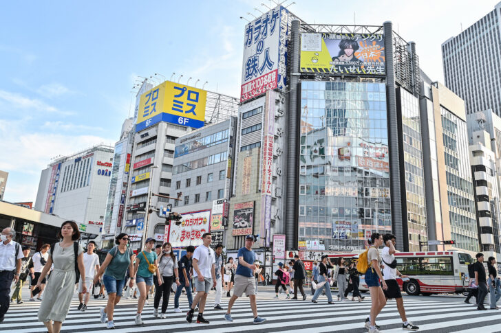 JAPAN-TOKYO ย่านชินจุกุ กรุงโตเกียว ประเทศญี่ปุ่น