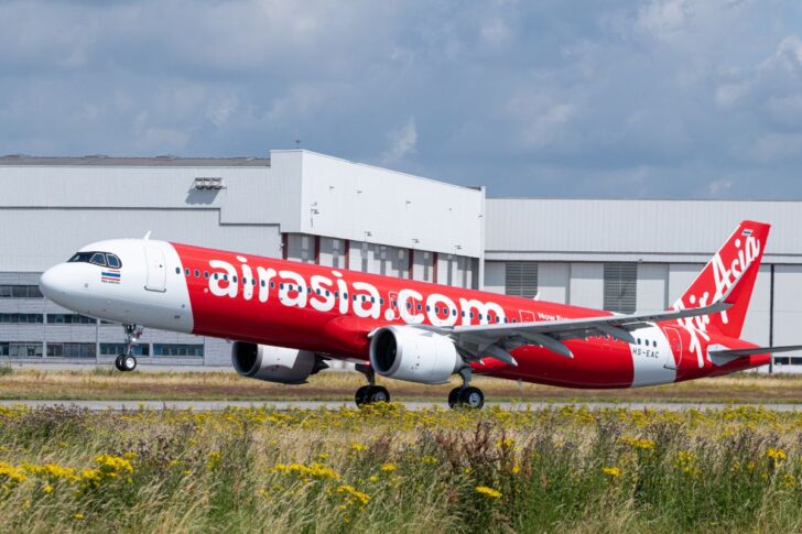 AirAsia แอร์เอเชีย เพิ่มฝูงบินใหม่ “เครื่องบิน แอร์บัส A321neo” 4 ลำ
