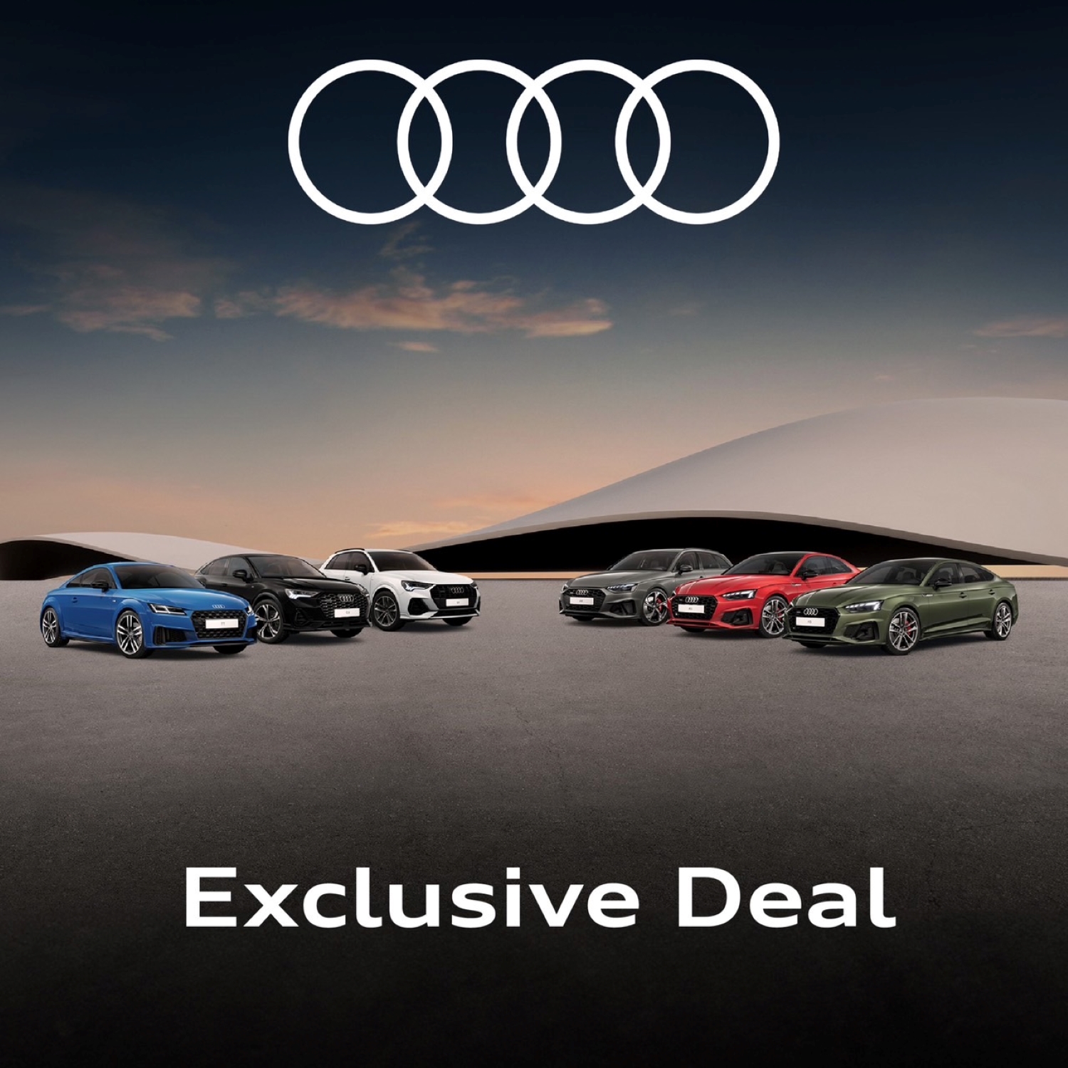 ช็อป Audi ทุกรุ่นสุดคุ้มกับ Exclusive Deal ฟรีดอกผ่อนยาว 7 ปี