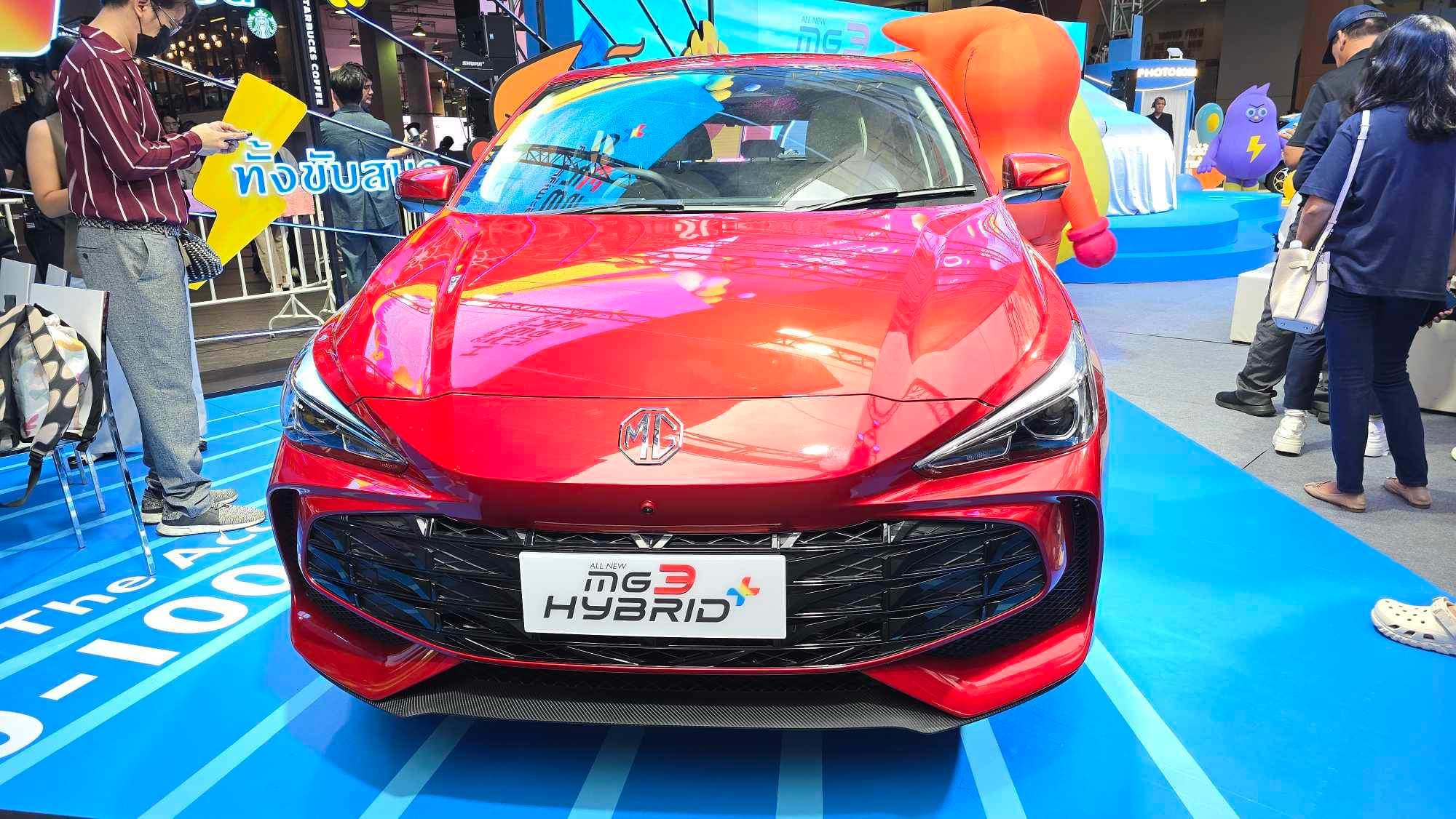 เอ็มจี เคาะราคา MG3 HYBRID+ ขายต่ำ 600,000 บาท
