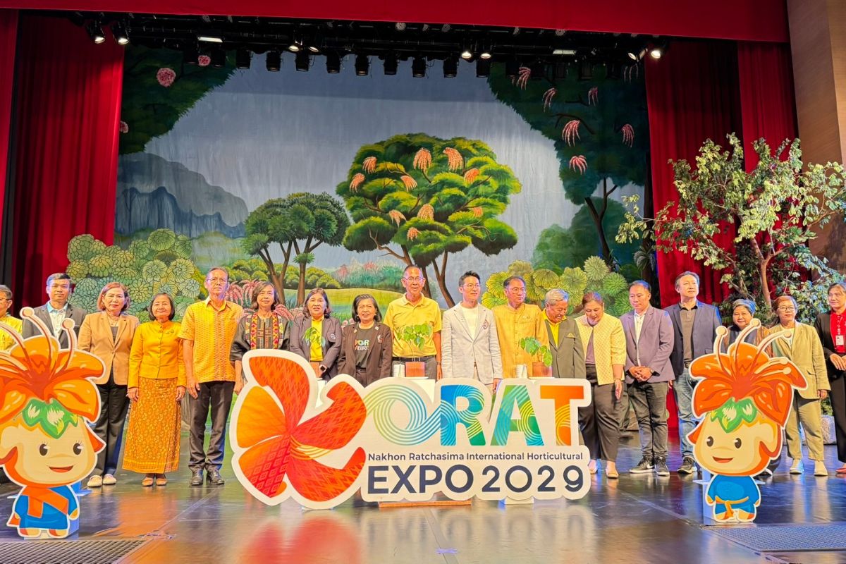 โคราช ประชุมเตรียมจัด “มหกรรมพืชสวนโลก” อีก 5 ปี รับนักลงทุน นักท่องเที่ยวทั่วโลก