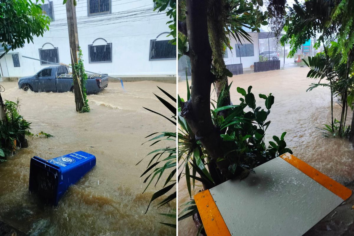 ภูเก็ต ฝนตกหนักอีก สนามบินเตือนเผื่อเวลาเดินทาง 3-4 ชม.