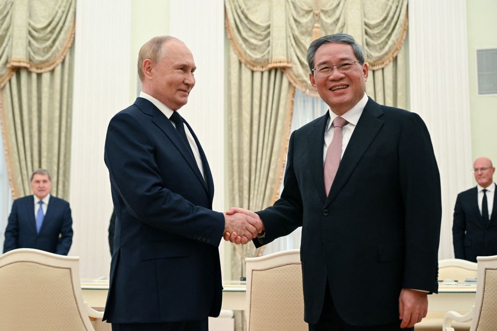 “หลี่เฉียง” เบอร์ 2 จีนเยือนรัสเซีย มีพบ “ปูติน” ครั้งแรก ตั้งแต่ยูเครนบุกเข้าแคว้นเคิร์สก์