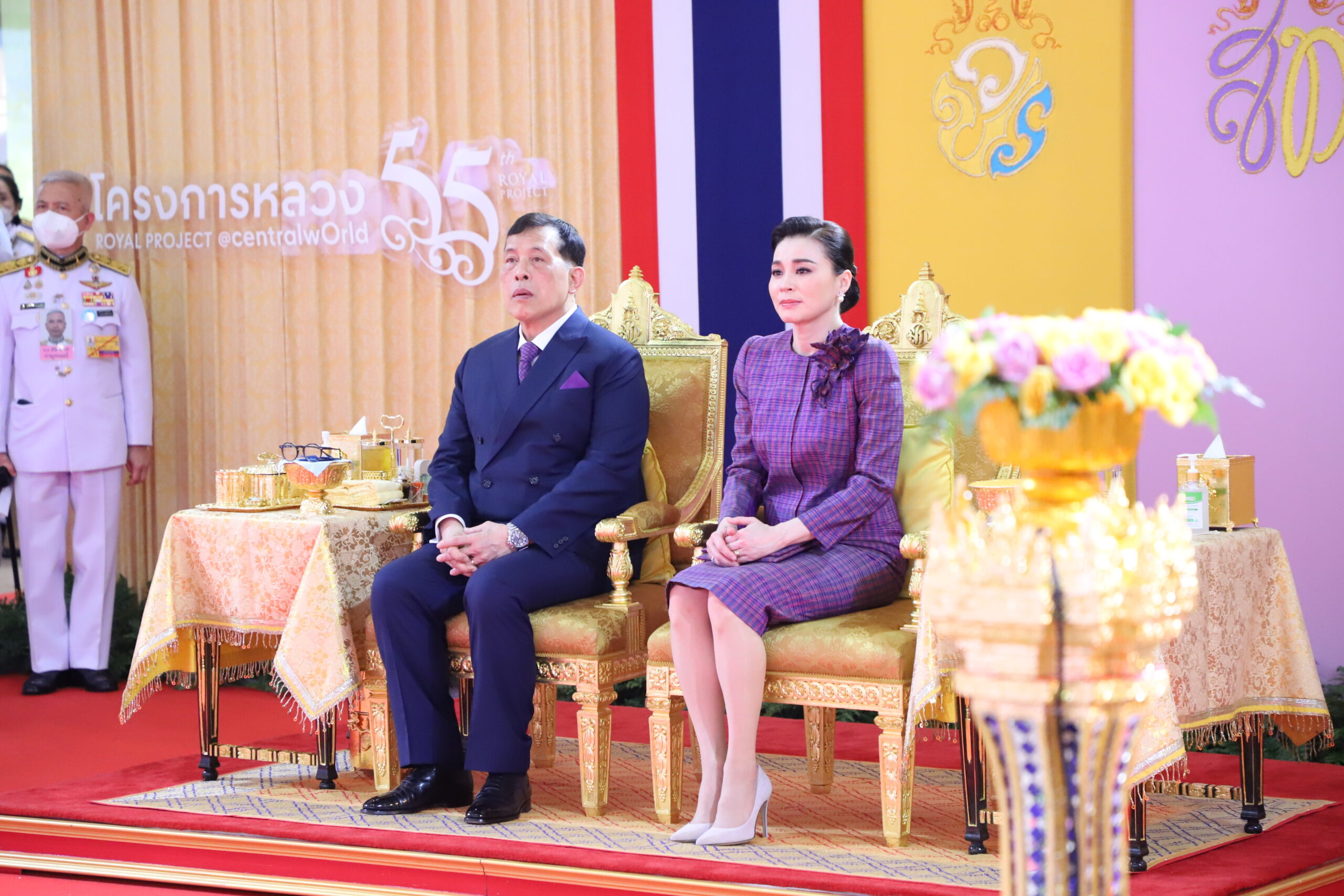 ในหลวง-พระราชินี ทรงเปิดงาน “โครงการหลวง 55”
