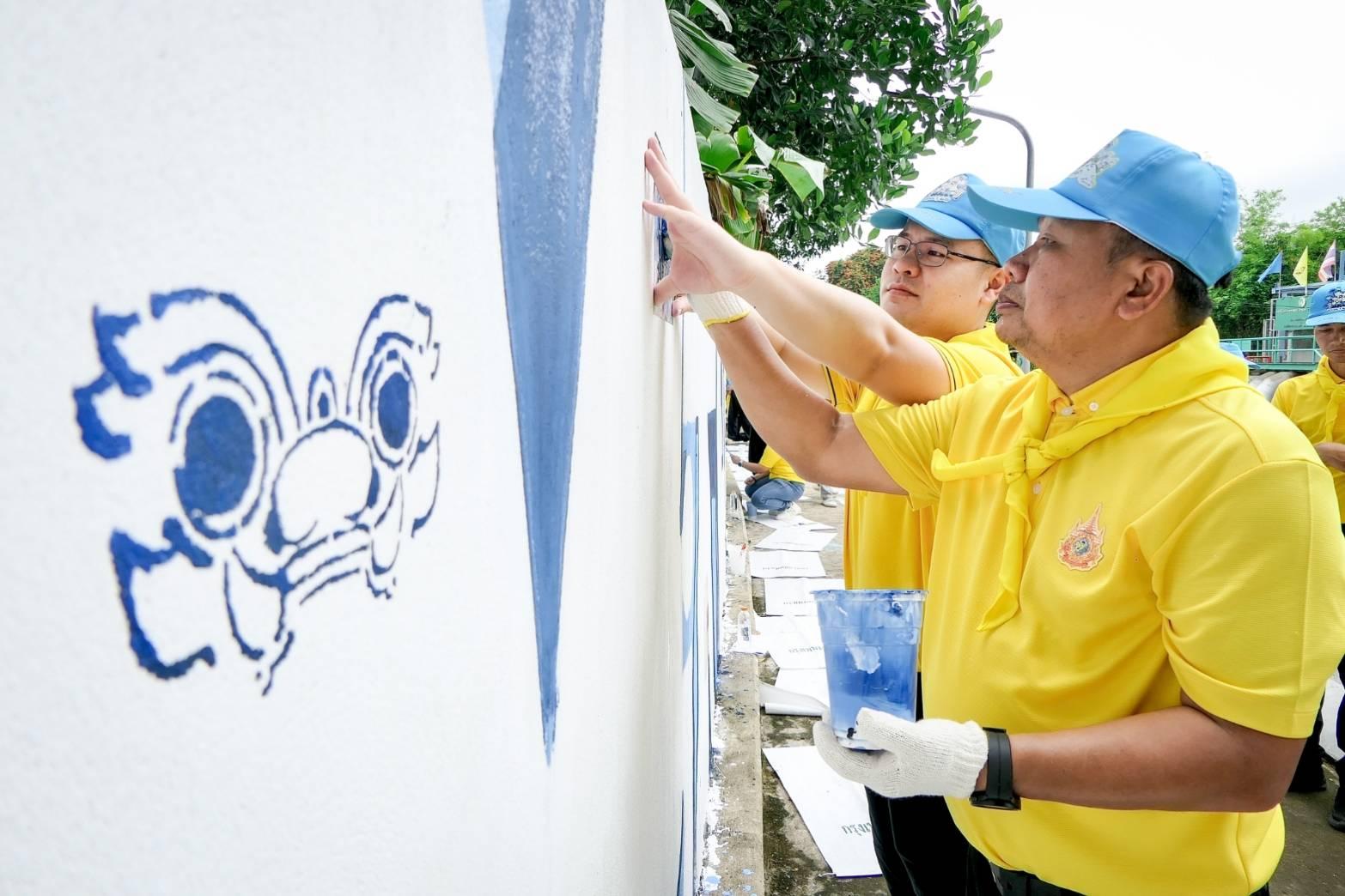 Bravo BKK เติมสีสันให้ชุมชน ปรับปรุงสตรีตอาร์ตริมคลองแสนแสบ