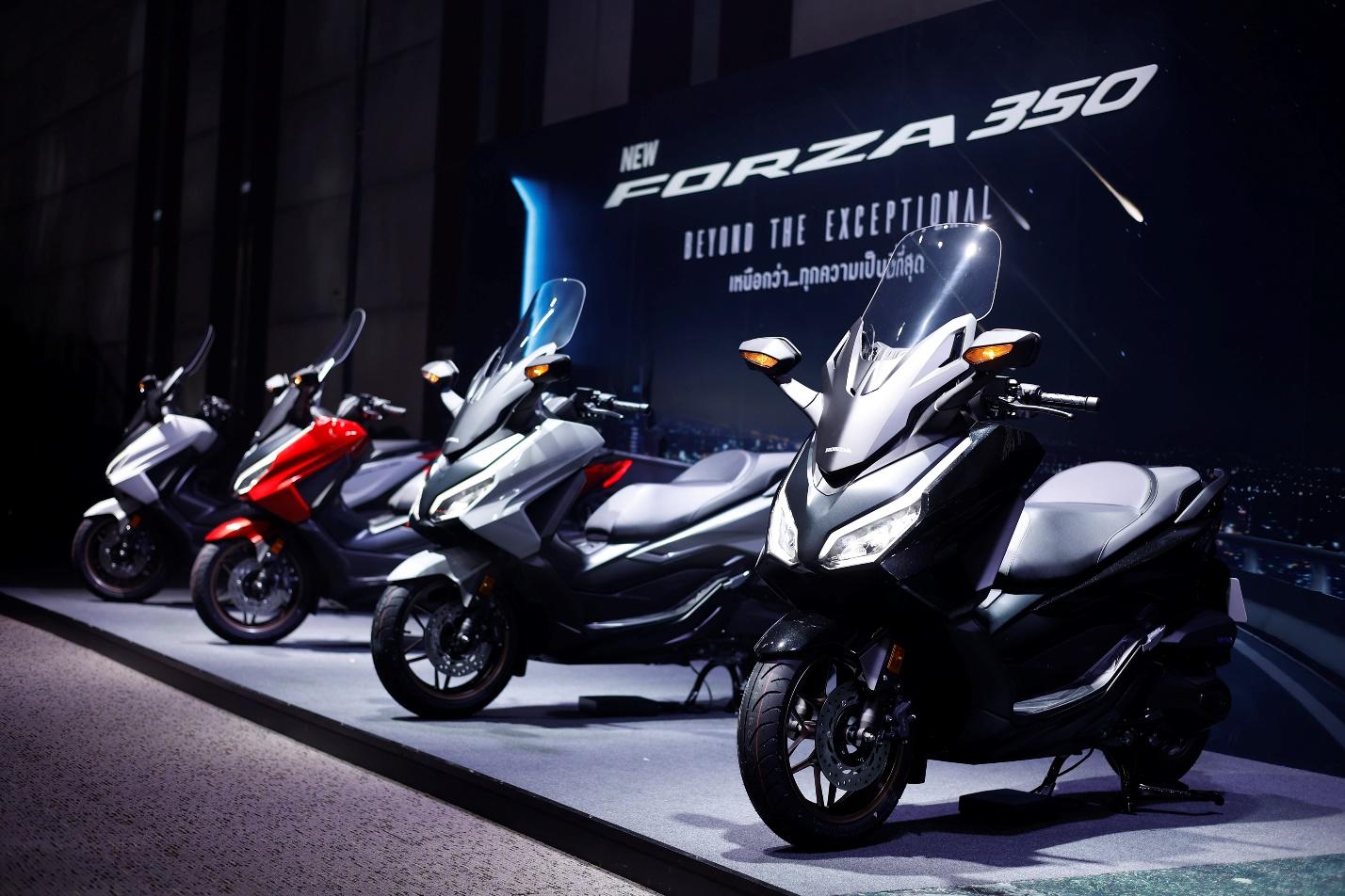  ‘New Honda FORZA350’ RoadSync สีใหม่ เปิดจองออนไลน์ 