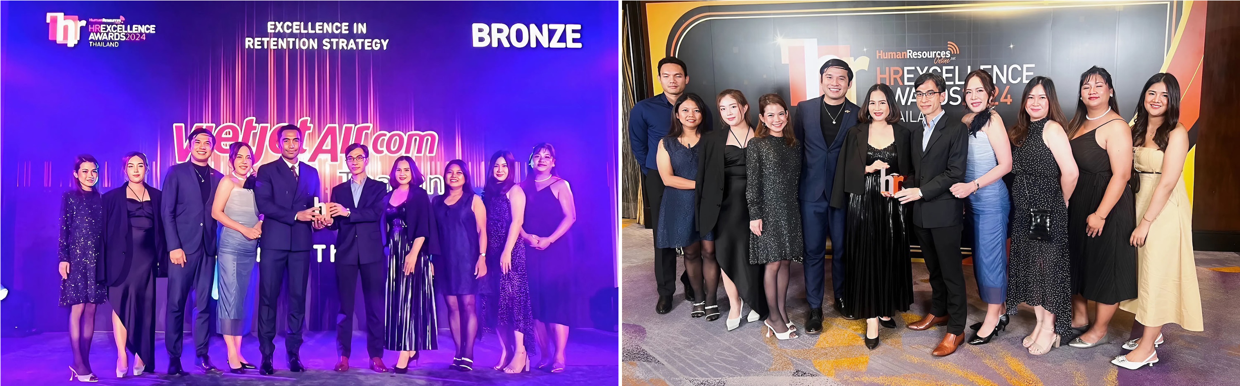 เวียตเจ็ทไทย คว้า 2 รางวัลยอดเยี่ยมจากเวที HR Excellence Awards 2024