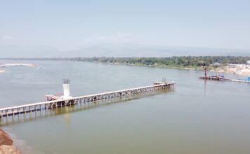 สะพานมิตรภาพไทย - ลาว แห่งที่ 5 (บึงกาฬ – บอลิคำไซ) จ.บึงกาฬ