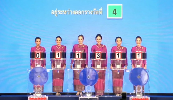 ผู้ช่วยหมุนการออกรางวัลงวด 1 กันยายน 2567 เจ้าหน้าที่สมาชิกสภาจังหวัดร้อยเอ็ดและบุคลากรทางการแพทย์จังหวัดร้อยเอ็ด