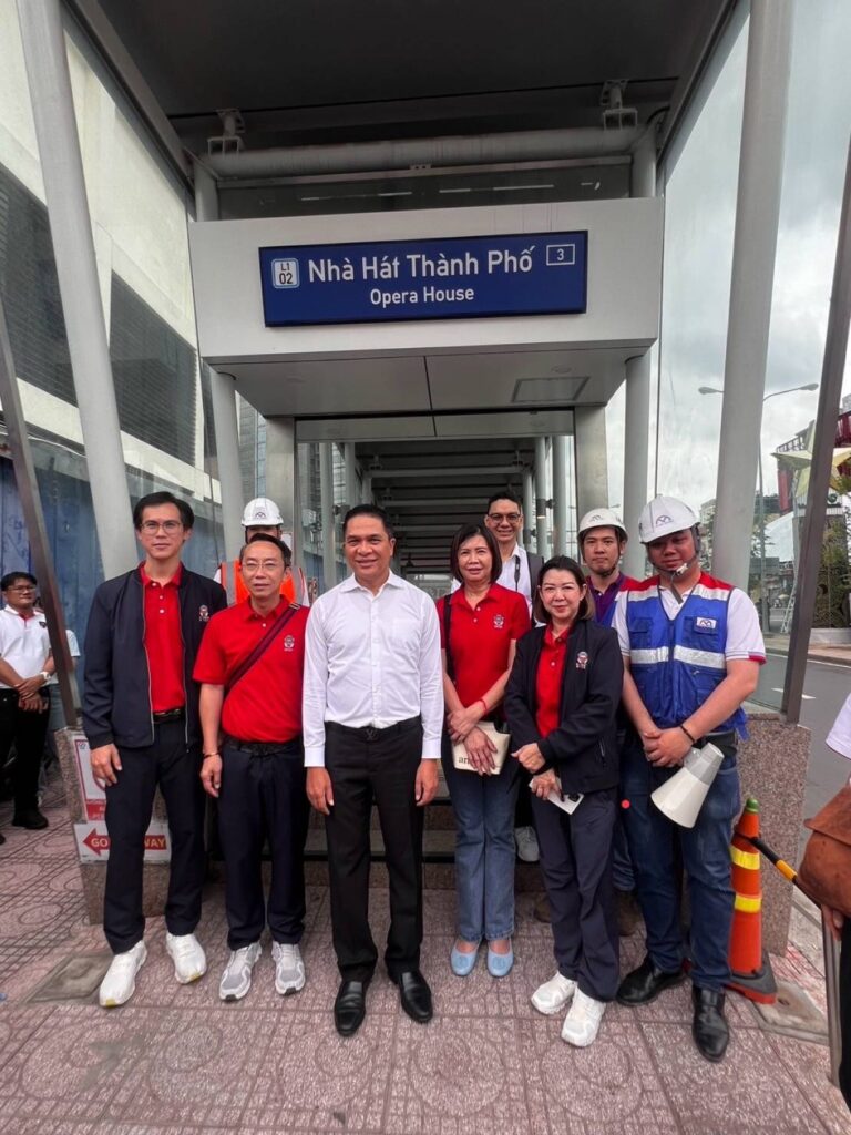 “รฟฟท.”จับมือรถไฟฟ้าโฮจิมินห์