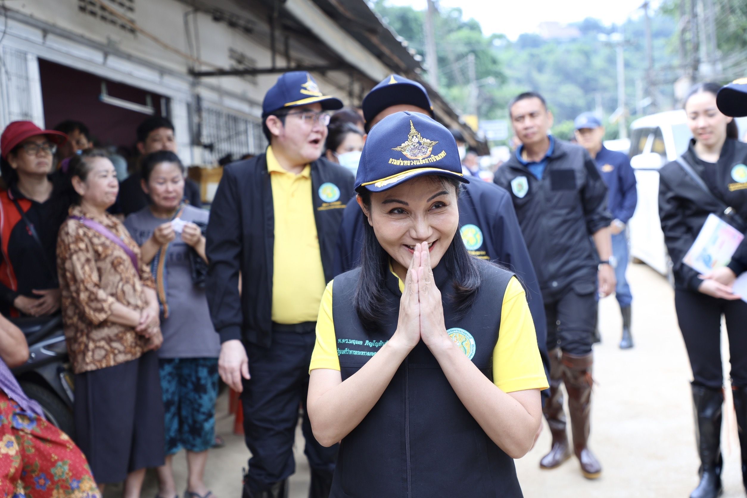 3 รัฐมนตรีลงพื้นที่ติดตามสถานการณ์อุทกภัยเชียงราย