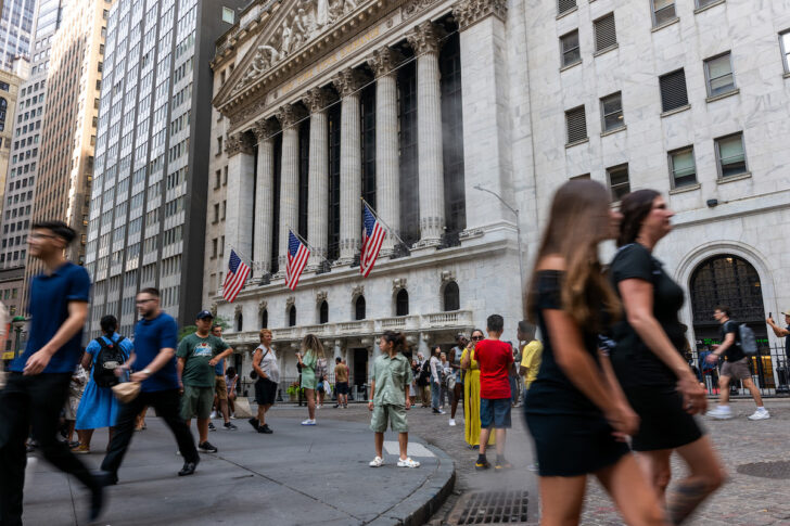 NYSE-US-ECONOMY ตลาดหลักทรัพย์นิวยอร์ก (NYSE) สหรัฐ