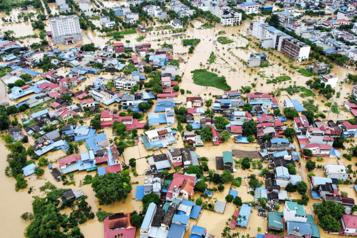 VIETNAM-YAGI-FLOOD น้ำท่วมเวียดนาม