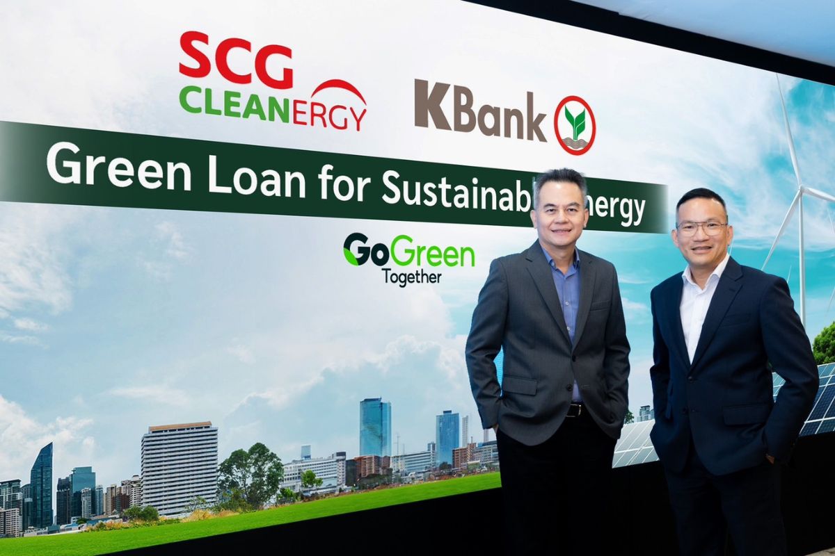 กสิกรไทย ปล่อยกู้ 1.5 พันล้านให้ SCGCL ลงทุนติดตั้งโซลาร์สู่องค์กรความยั่งยืน