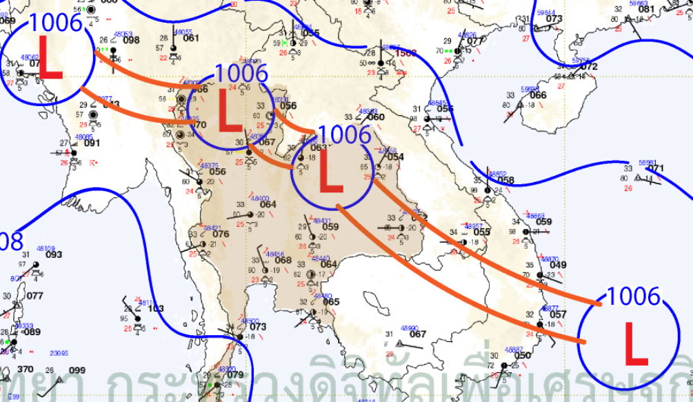 กรมอุตุฯเตือน ฝนกลับมาตกหนักอีกช่วง 3-6 ก.ย.นี้ กทม.หนักสุด 80%