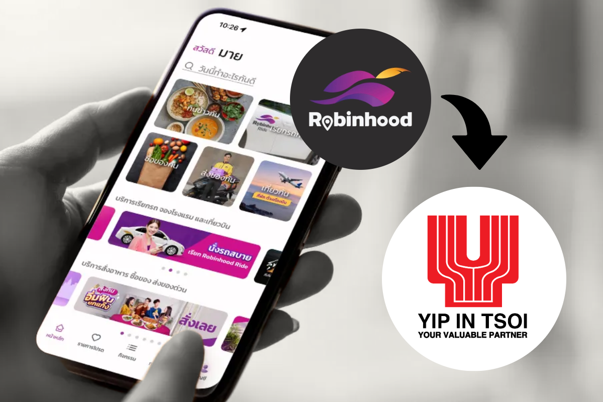 SCBX ปิดดีลขาย Robinhood ให้กลุ่มยิบอินซอย มูลค่า 2,000 ล้าน