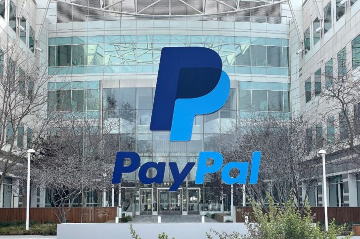 PayPal สำนักงานใหญ่ของ PayPal ในเมืองซานโฮเซ รัฐแคลิฟอร์เนีย ภาพโดย JUSTIN SULLIVAN / AFP