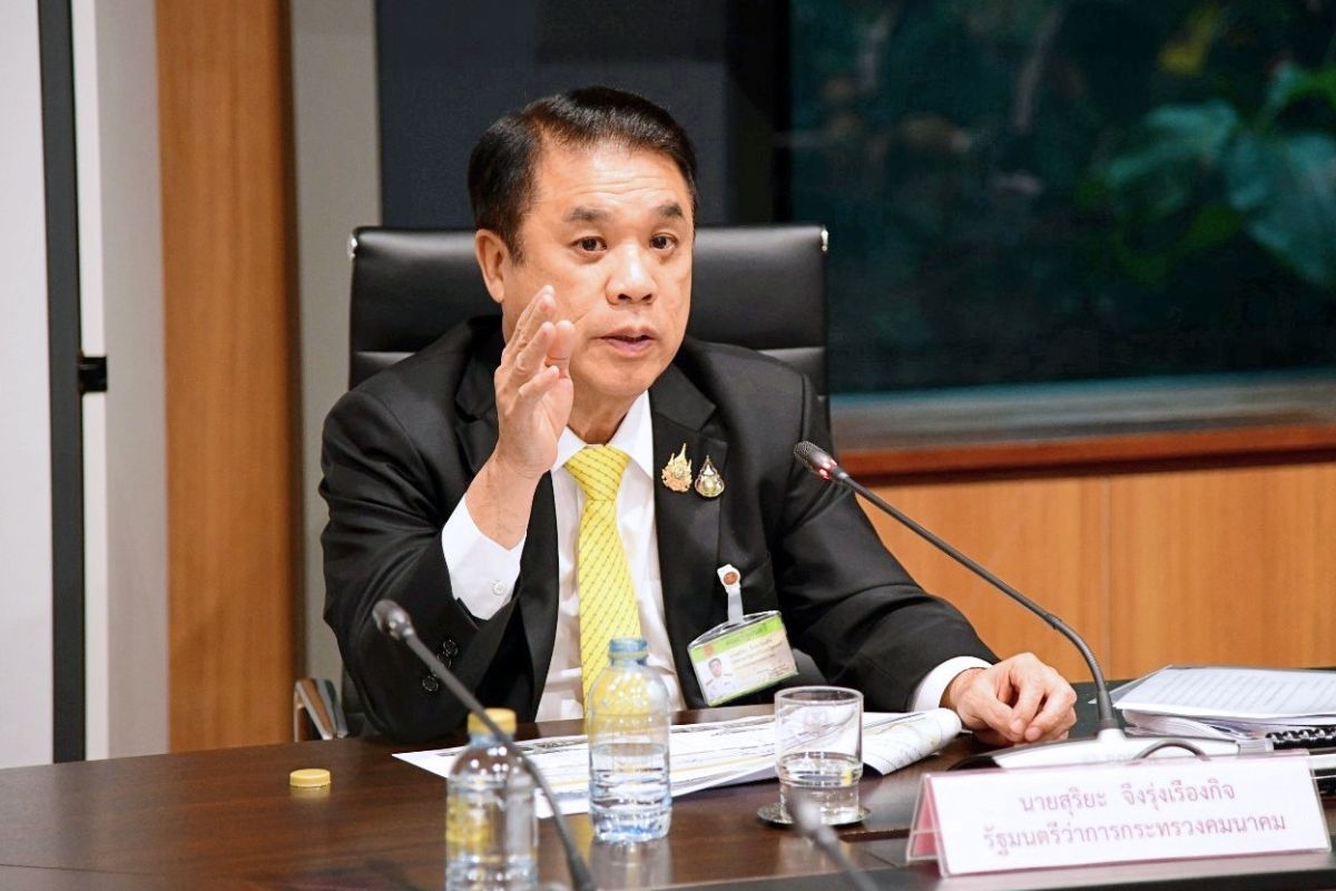 สุริยะ ยันบิ๊กโปรเจ็กต์ “แลนด์บริดจ์” เกิดรัฐบาลนี้แน่ คาดชง ครม.อนุมัติร่าง พ.ร.บ. SEC ปีนี้ เริ่มใช้ ก.ย.68