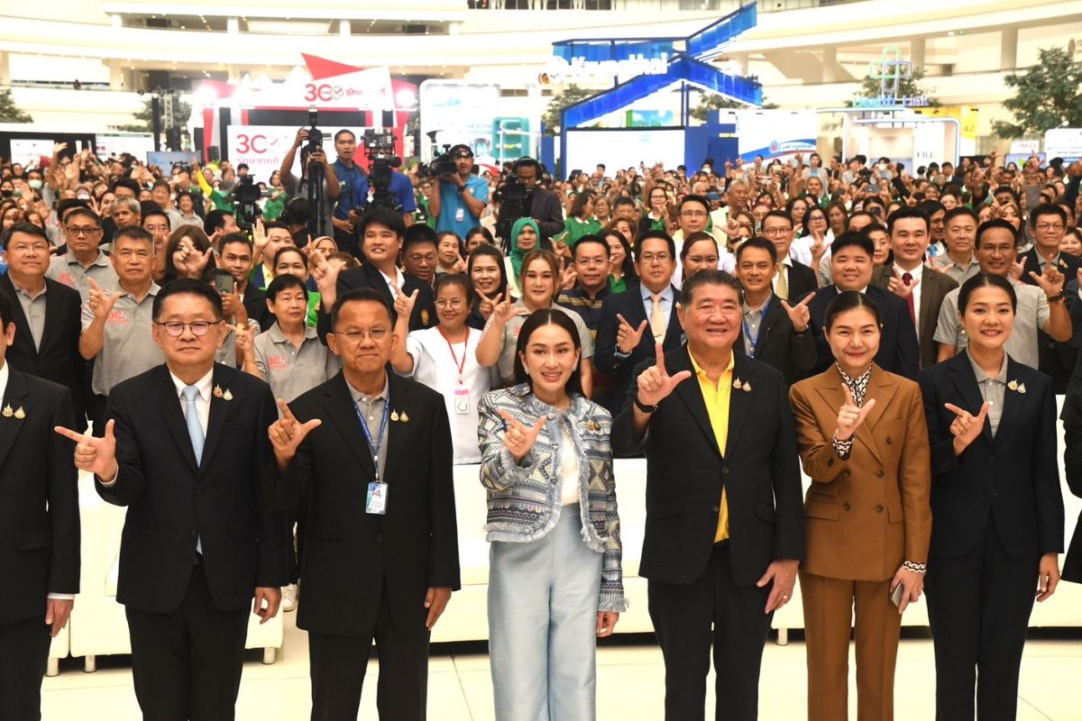 นายกฯ กดปุ่ม “30 รักษาทุกที่” รวม กทม. ตั้งเป้าปีนี้ครบทั่วประเทศ