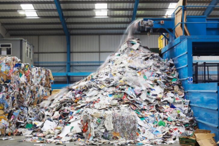 garbage ขยะกระดาษ
