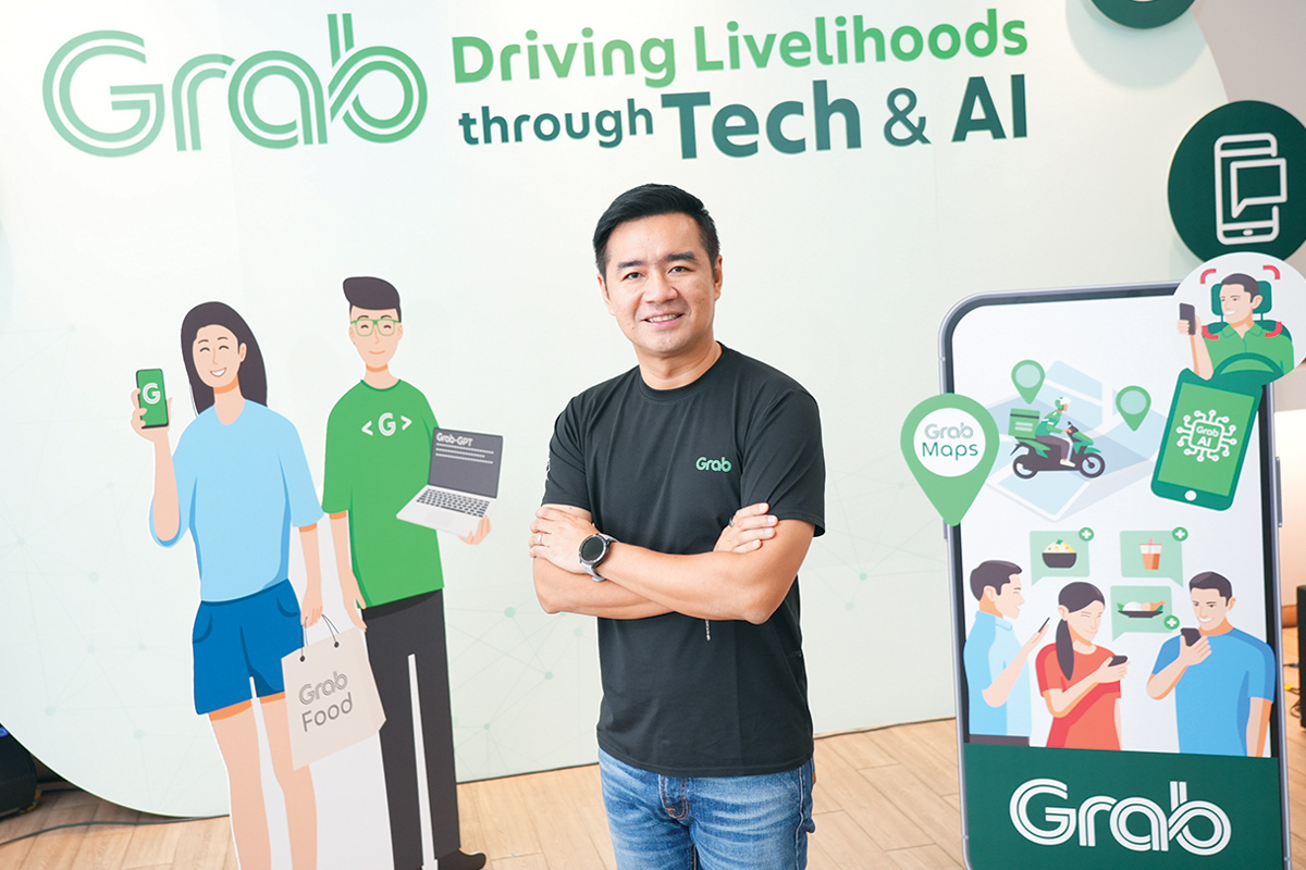 Grab ดึง AI เชื่อมอีโคซิสเต็ม สู้ศึกธุรกิจแพลตฟอร์มแข่งดุ