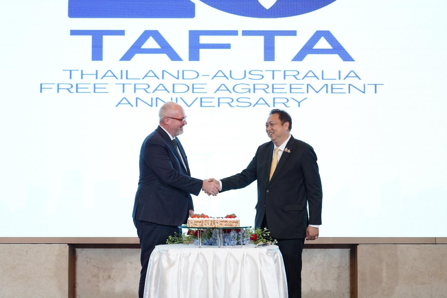 ‘สุชาติ’ ชื่นมื่น ขับเคลื่อนความร่วมมือออสซี่สำเร็จ ฉลอง FTA ไทย-ออสเตรเลีย ครบ 20 ปี