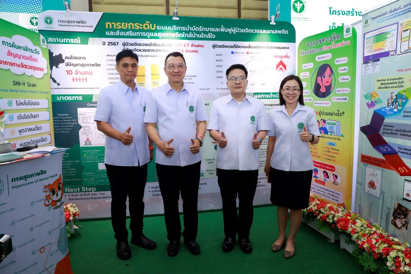 กรมสุขภาพจิต เผยผลการดำเนินงานปี 2567 