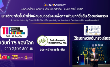 ก้าวสู่ทศวรรษที่ 7 ของการเป็นมหาวิทยาลัยแห่งนวัตกรรม