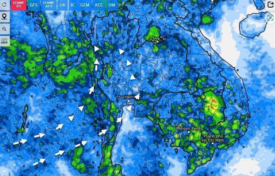 กรมอุตุฯชี้ใกล้เข้า “ปลายฝนต้นหนาว” ฝนลด-มวลอากาศเย็นเริ่มแผ่ลงมา