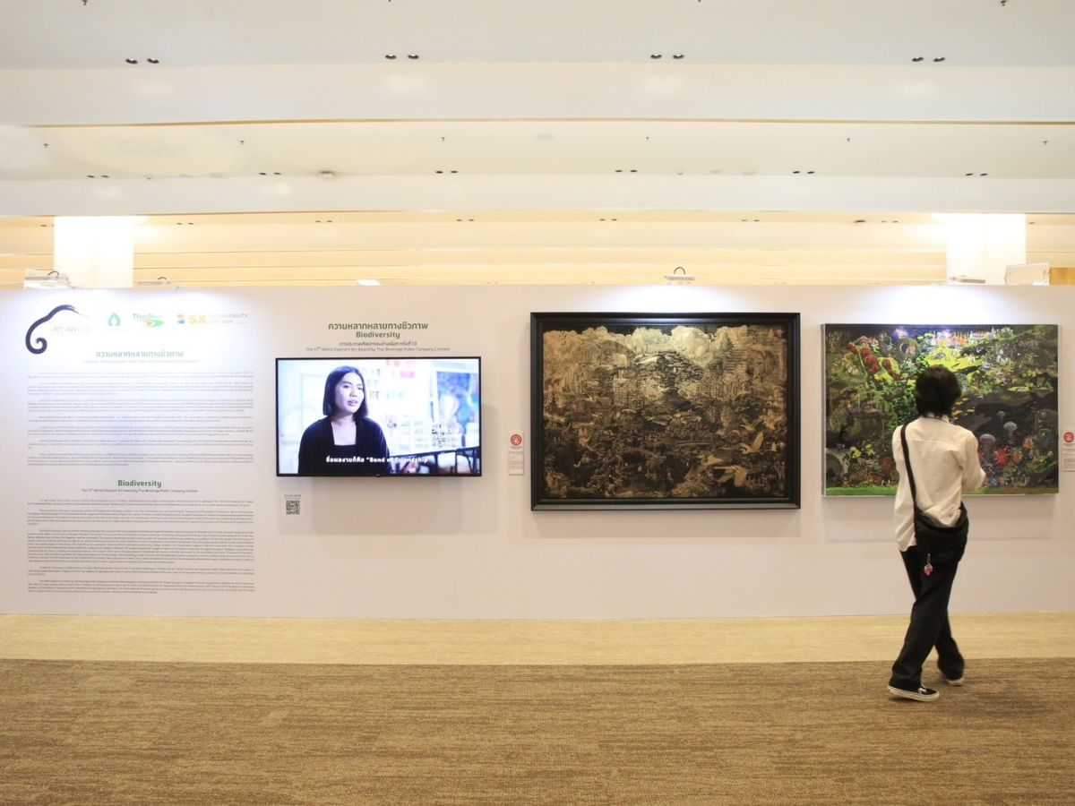 เผยโฉมผู้ชนะศิลปกรรมช้างเผือก ชูสุนทรียศาสตร์ผสานหลากหลายทางชีวภาพ